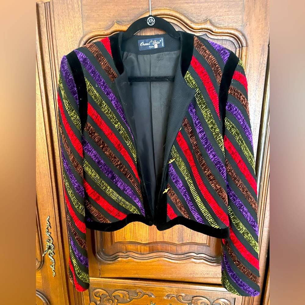 Ornel’ Soie 100% Silk Bolero Jacket